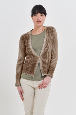 Kibane Walnut - Alpaca Cardi