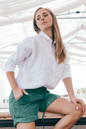 Linen Shorts - Bahama
