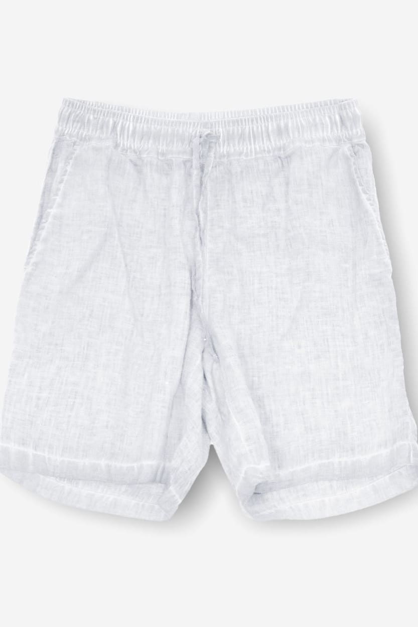 Linen Shorts - Bianco