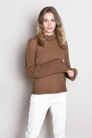 Loch Wood - Women’s Cashmere Mini Pullover - Sweaters