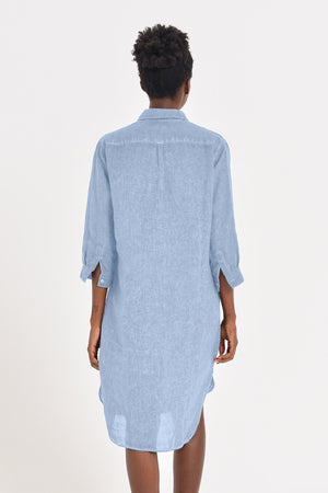 Long Linen Tunic - Fiji - Shirtdress