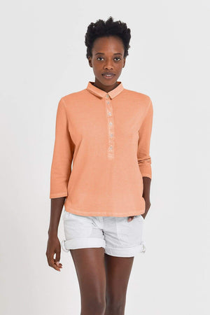 Loose Fit Polo Shirt - Albicocca - Polos