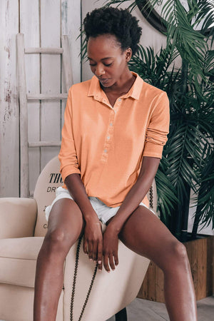 Loose Fit Polo Shirt - Albicocca - Polos