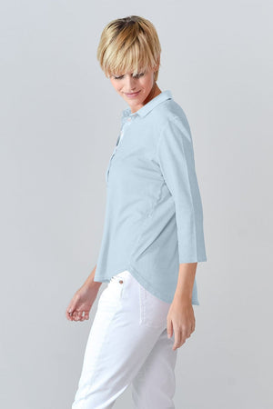 Loose Fit Pique Polo Shirt - Anice - Polos