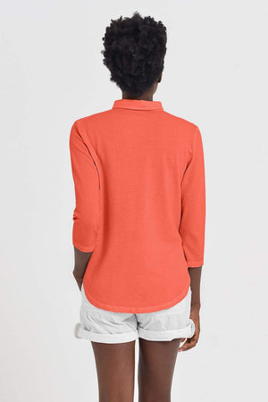 Loose Fit Polo Shirt - Lobster - Polos