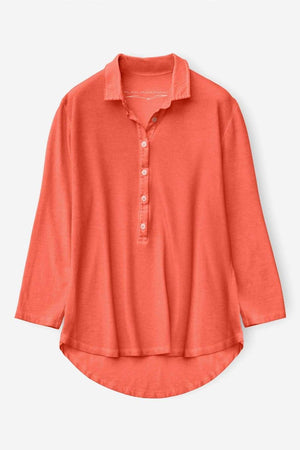 Loose Fit Polo Shirt - Lobster - Polos