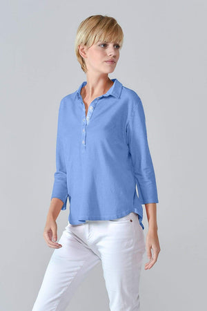 Loose Fit Polo Shirt - Santorini - Polos