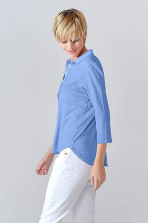 Loose Fit Polo Shirt - Santorini - Polos
