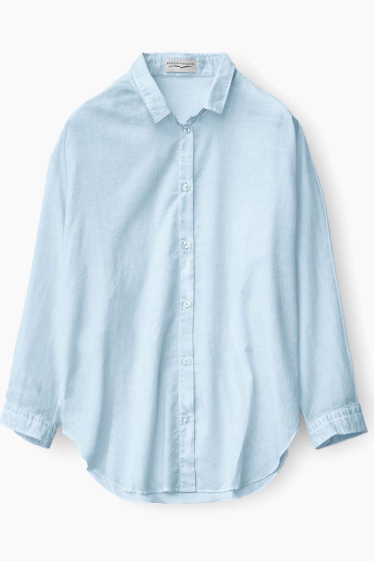 Loose Fit Stretch Poplin Blouse - Anice - Shirts
