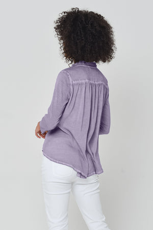 Merion Viscose Blouse in Mauve - Shirts