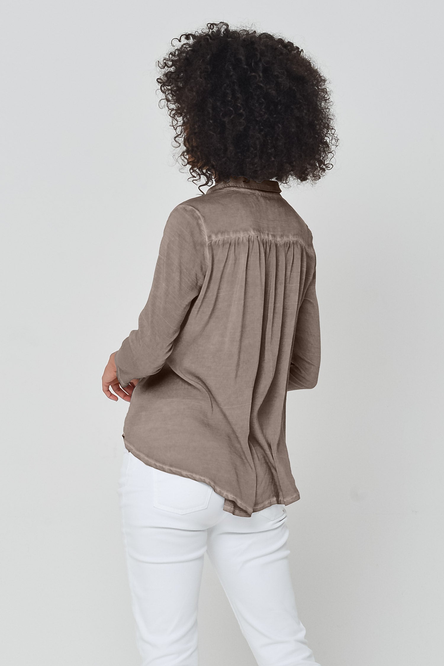 Merion Viscose Blouse in Reef - Shirts