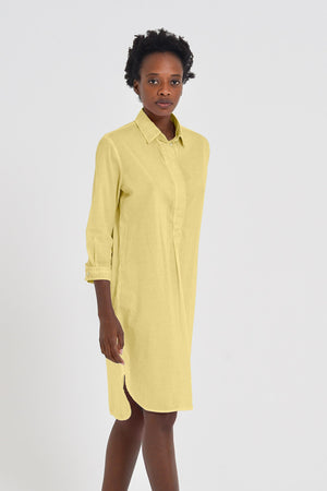 Midi Length Voile Tunic - Samoa - Shirtdress