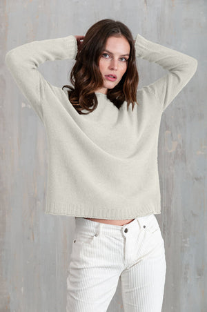 Mosshill Foam - Loose Fit Crew Sweater - Sweaters