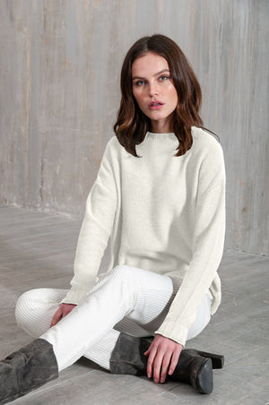 Mosshill Foam - Loose Fit Crew Sweater - Sweaters