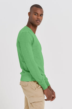V-Neck Cotton Sweater - Martinica - Sweaters