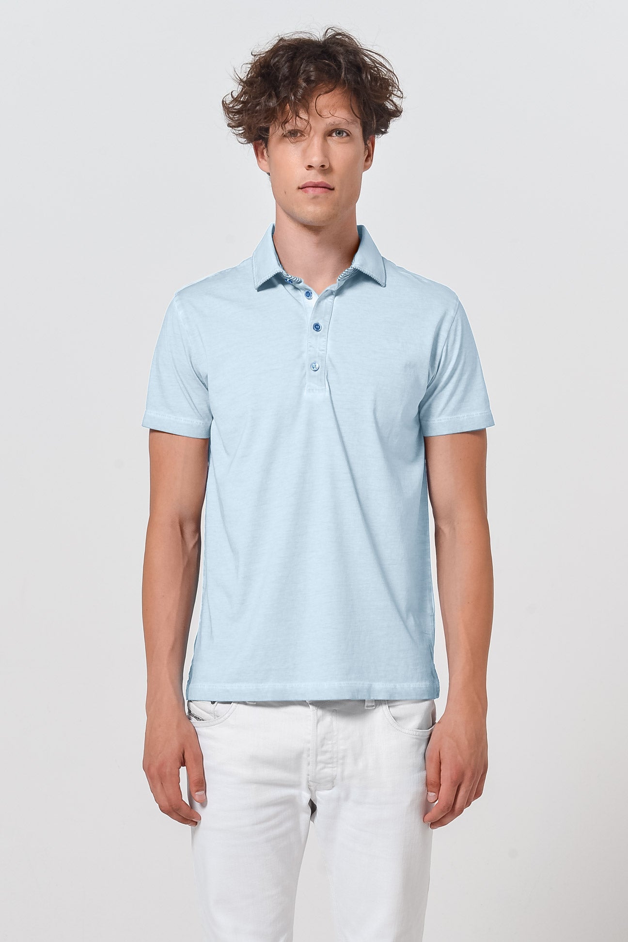 Nordic Polo Shirt - Anice - Polos