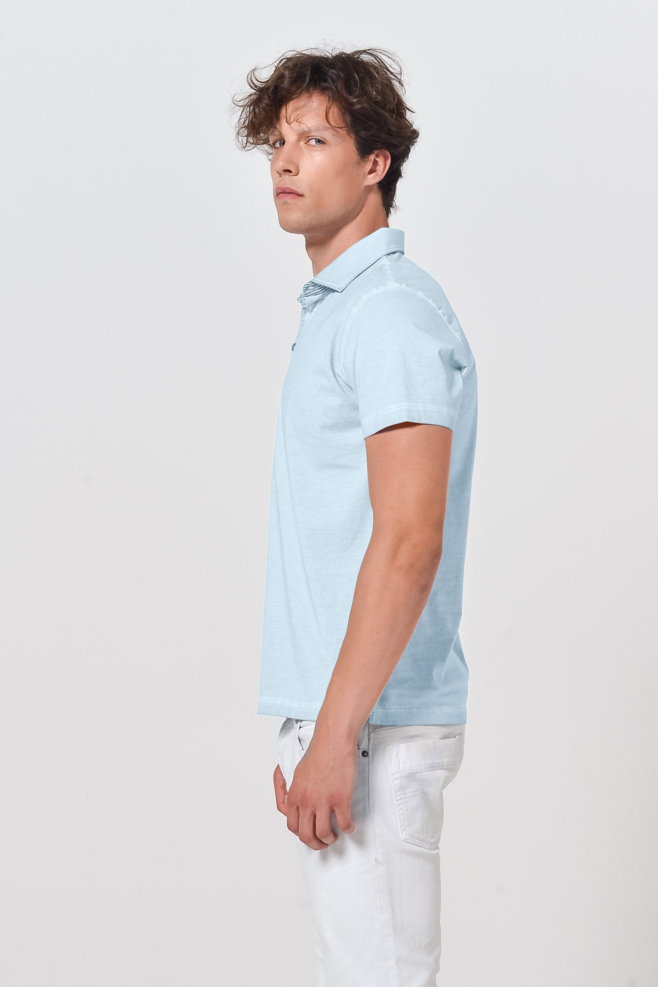 Nordic Polo Shirt - Anice - Polos