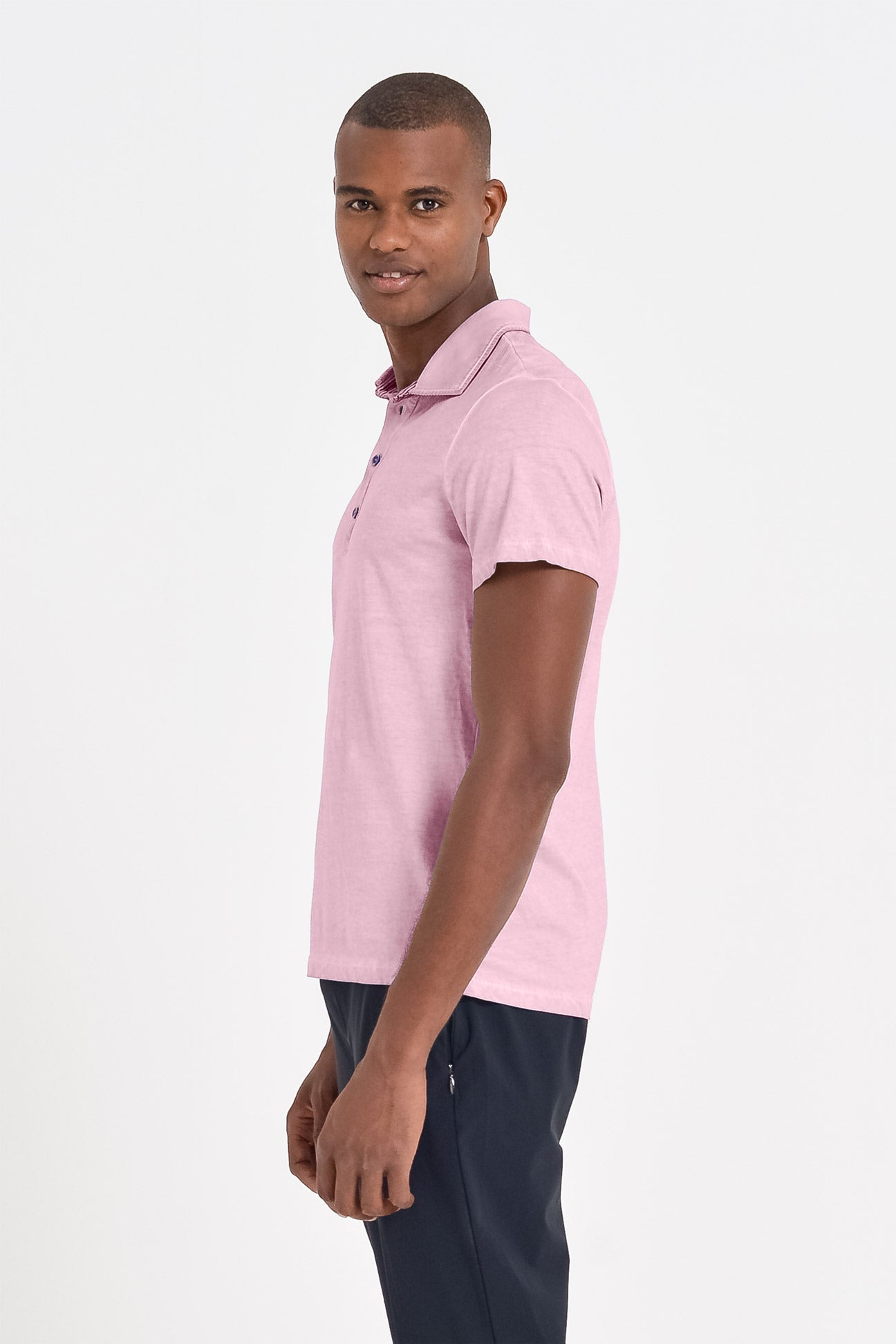 Jersey pink polos Clearance