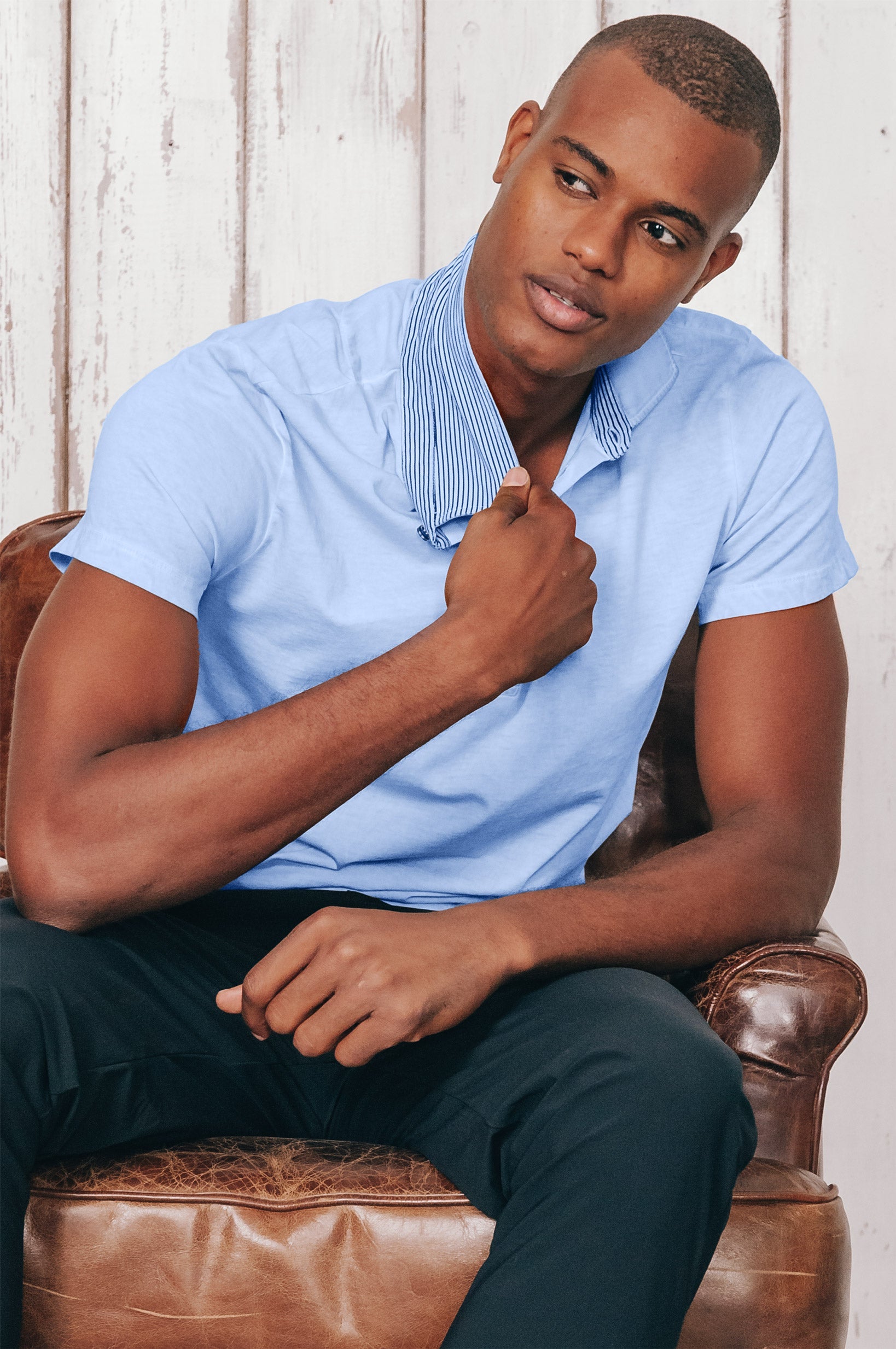 Nordic Polo Shirt - Cielo - Polos