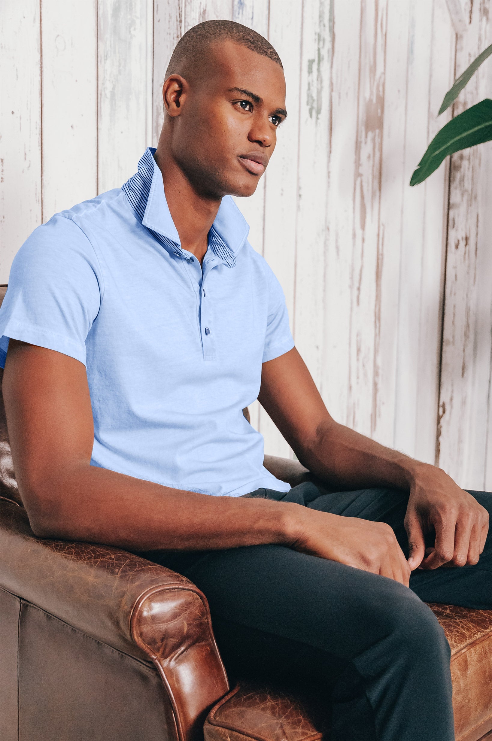Nordic Polo Shirt - Cielo - Polos
