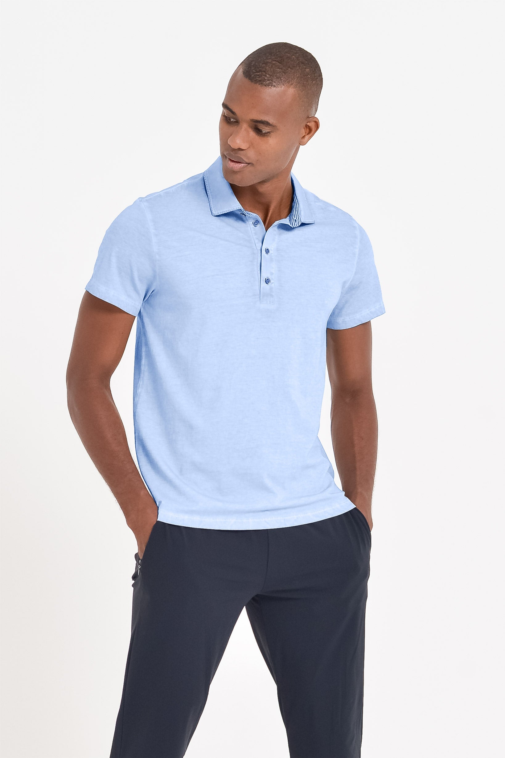 Nordic Polo Shirt - Cielo - Polos