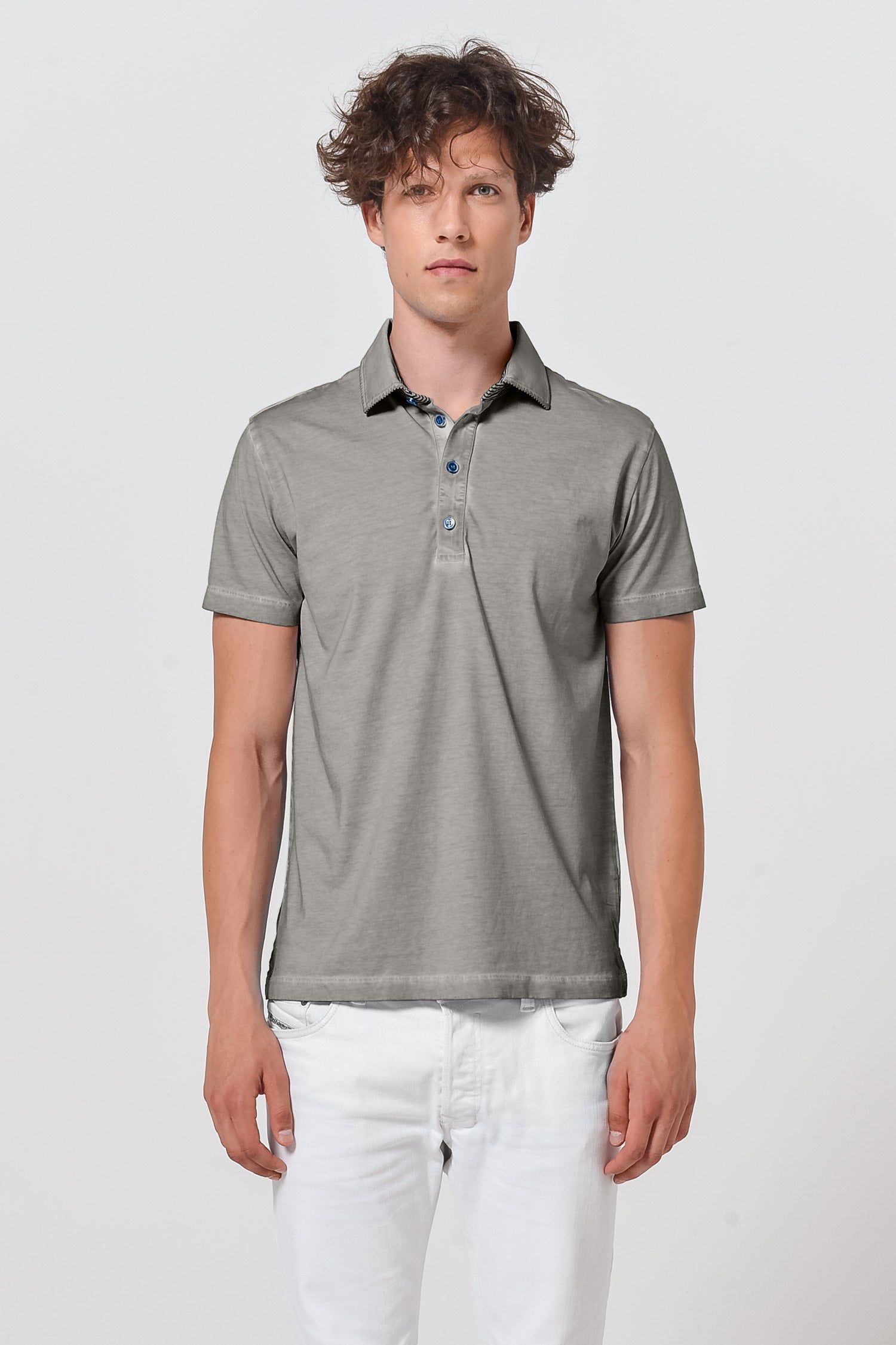 Nordic Polo Shirt - Dolphin - Polos