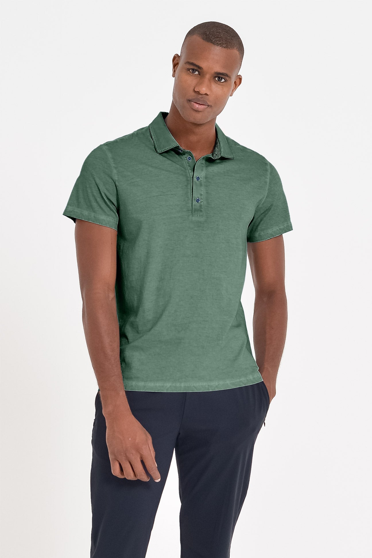 Nordic Polo Shirt - Ginepro - Polos