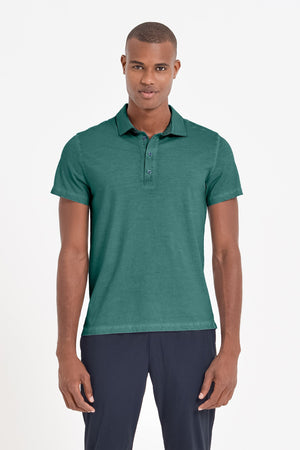 Nordic Polo Shirt - Lagoon - Polos
