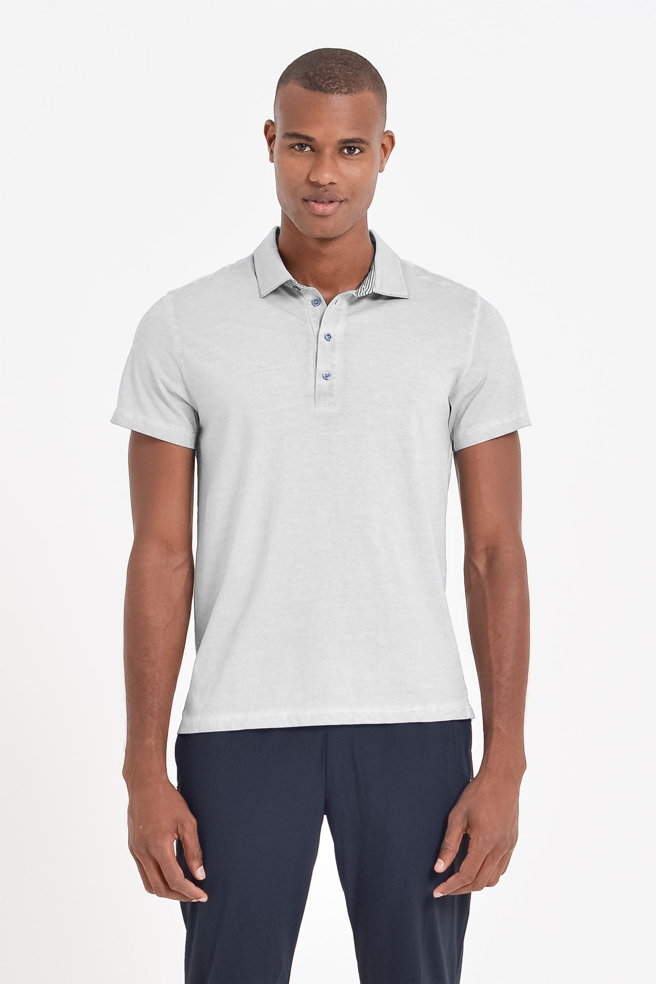 Nordic Polo Shirt - Marmo - Polos