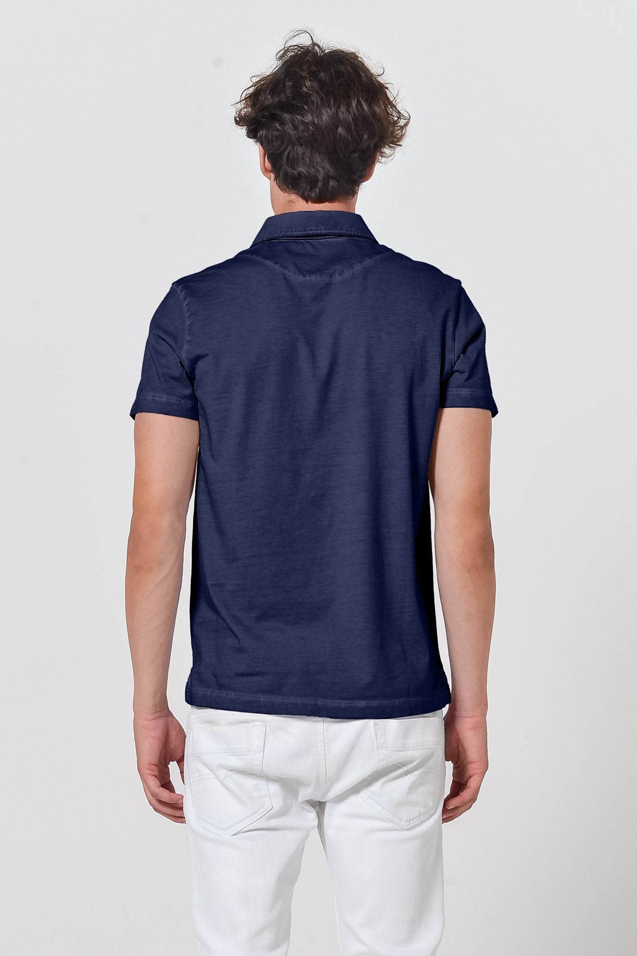 Nordic Polo Shirt - Navy - Polos