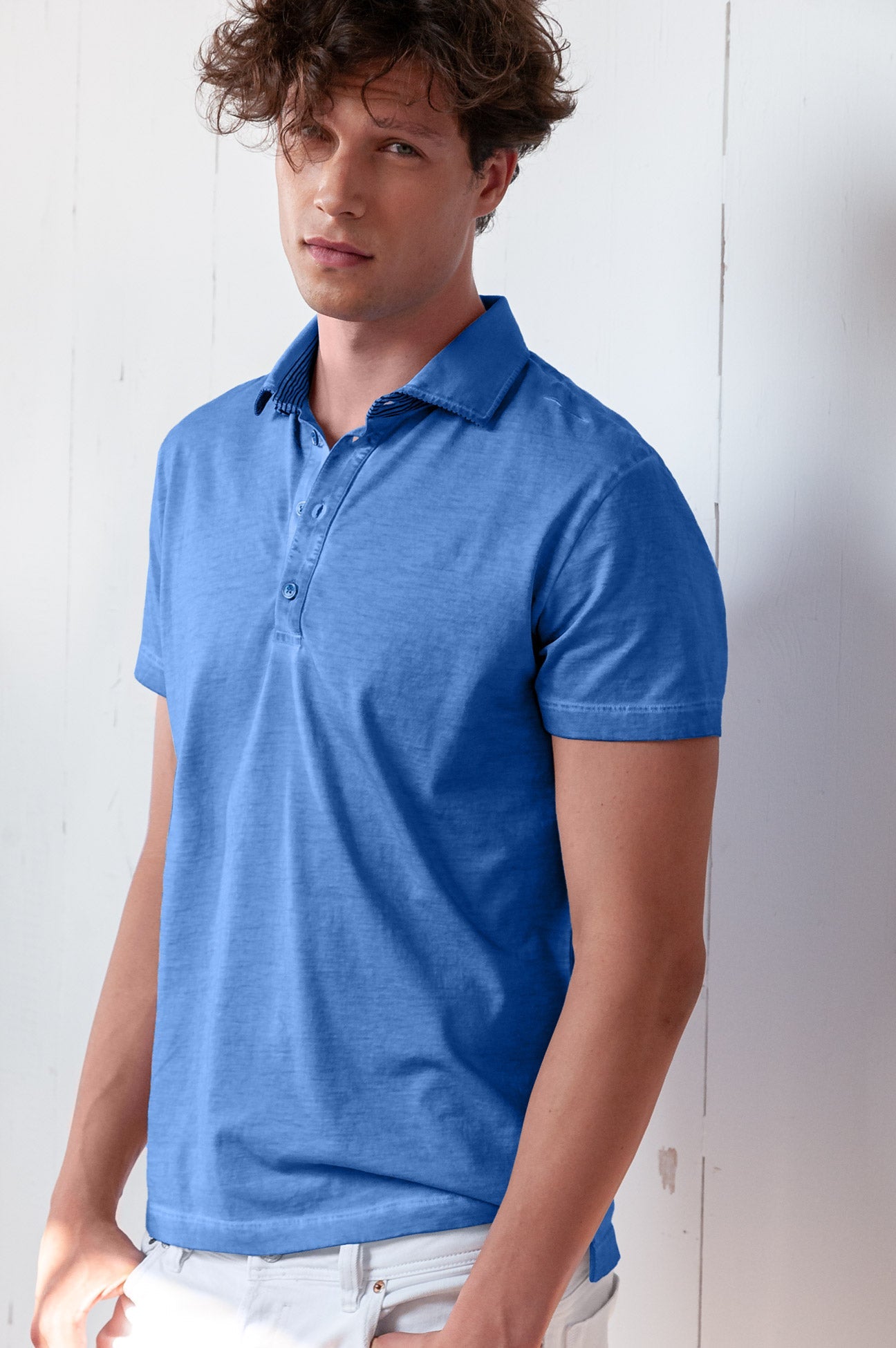 Nordic Polo Shirt - Oceano - Polos