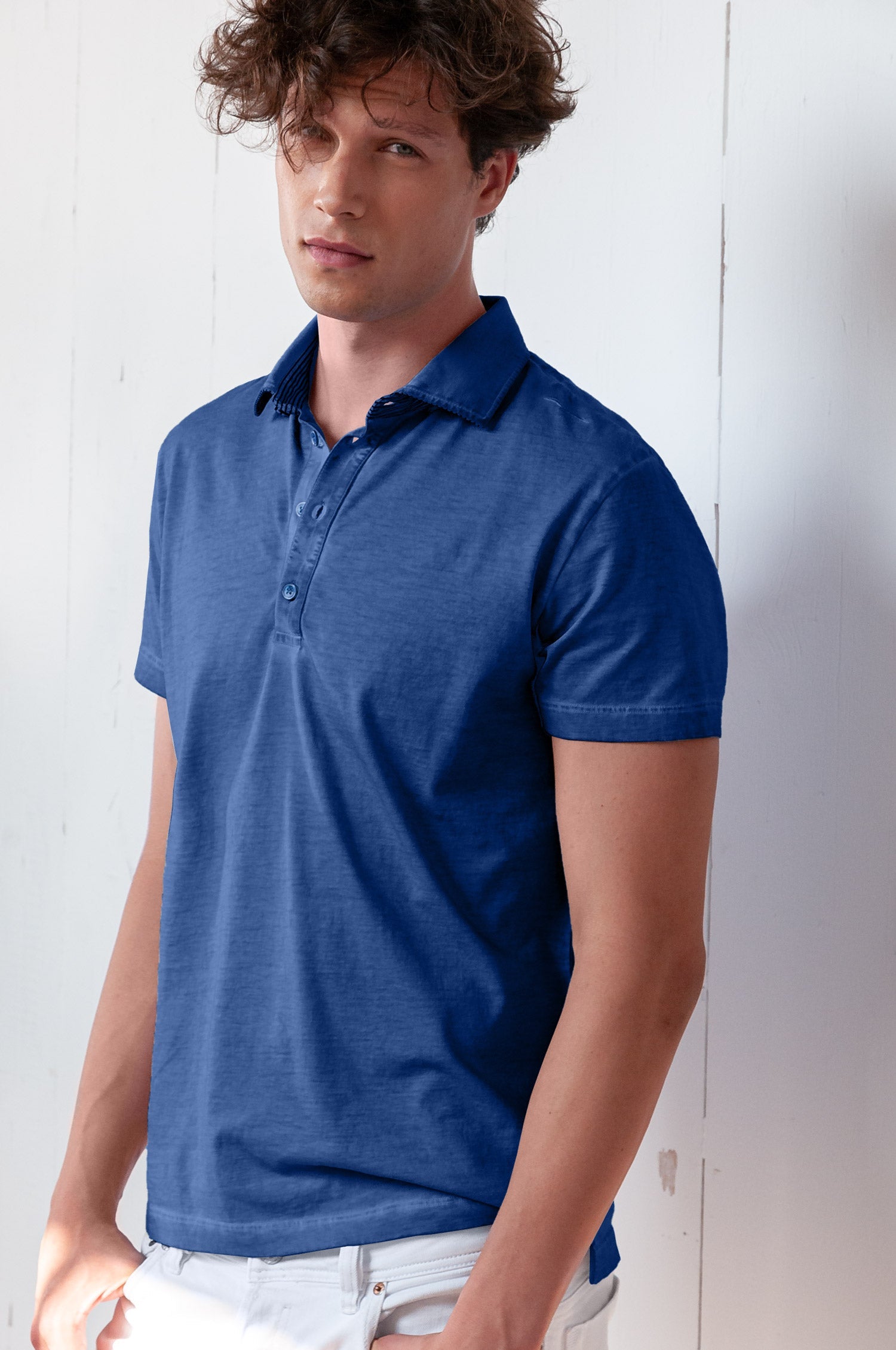 Nordic Polo Shirt - Pacific - Polos