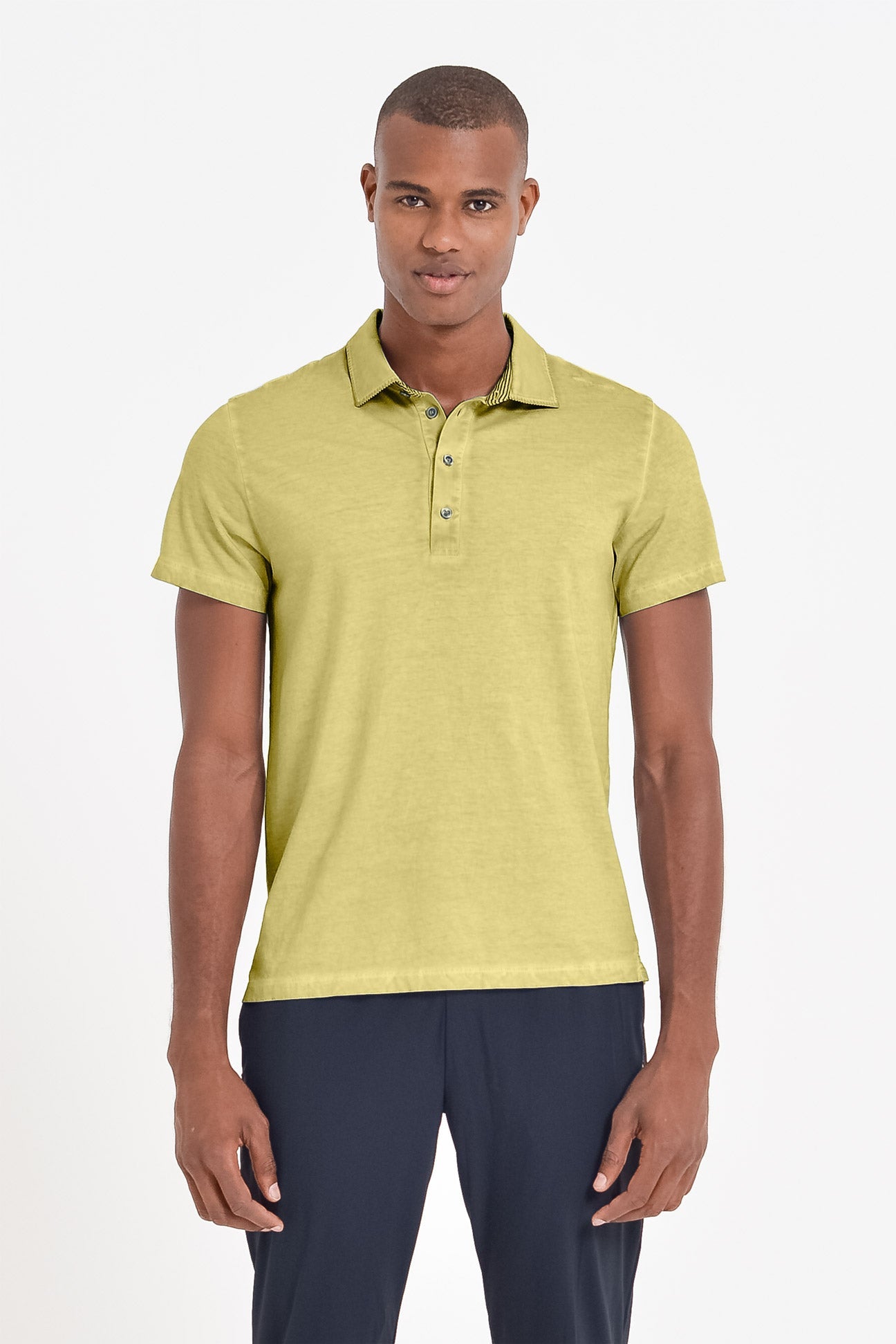 Nordic Polo Shirt - Pistacchio - Polos