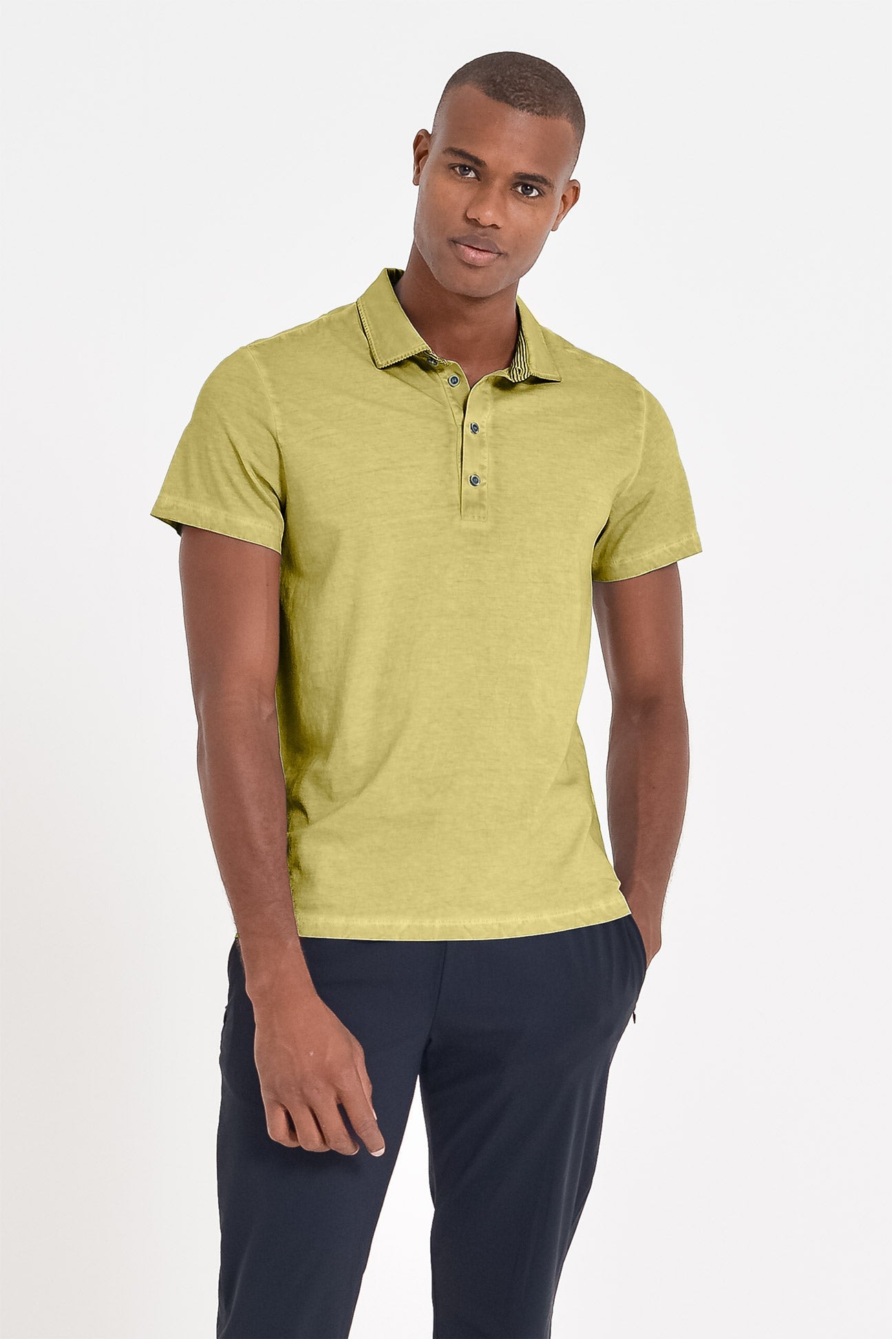 Nordic Polo Shirt - Pistacchio - Polos