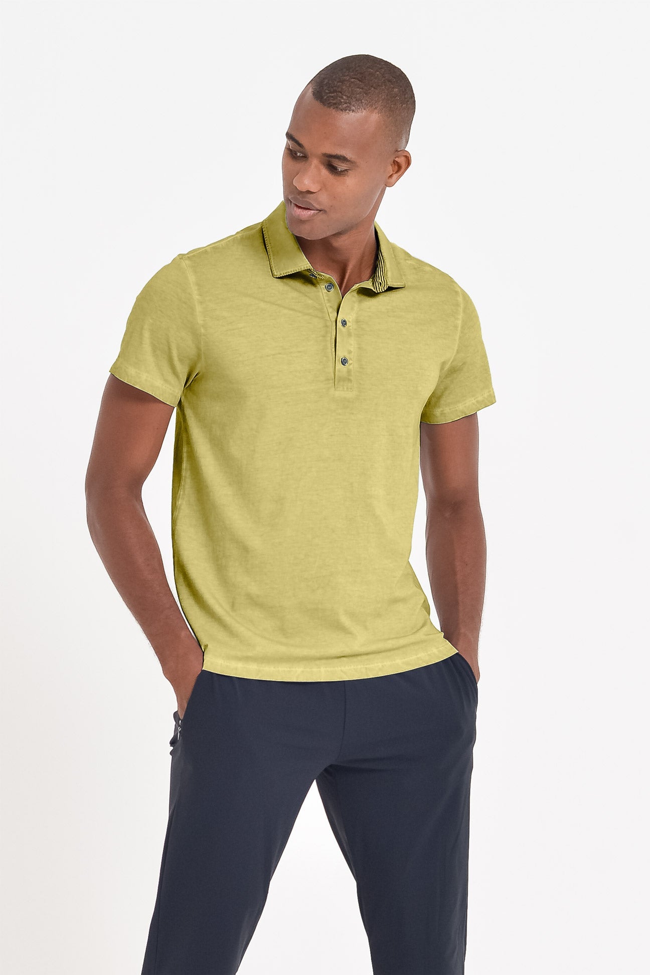 Nordic Polo Shirt - Pistacchio - Polos