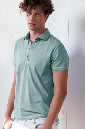 Nordic Polo Shirt - Shark - Polos
