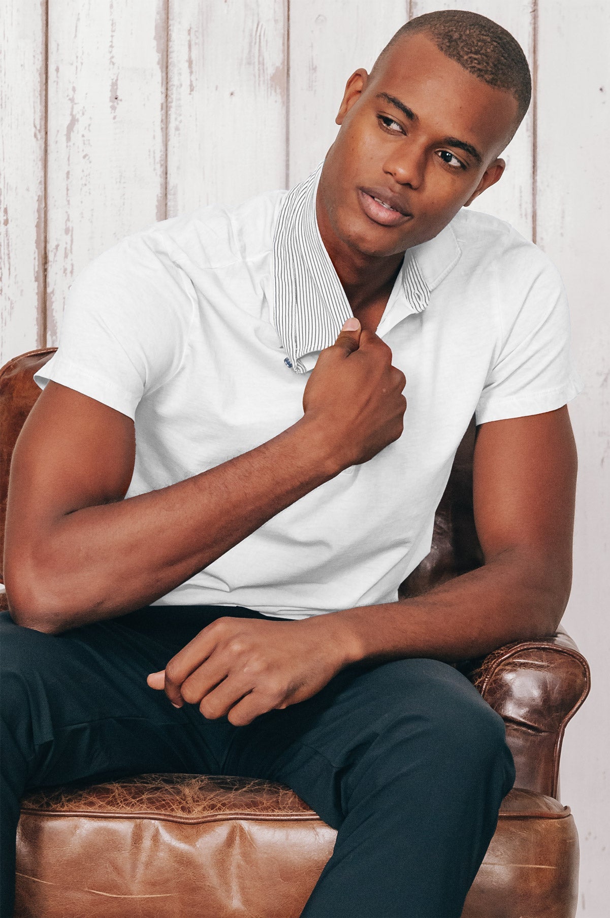 Nordic Polo Shirt - White - Polos