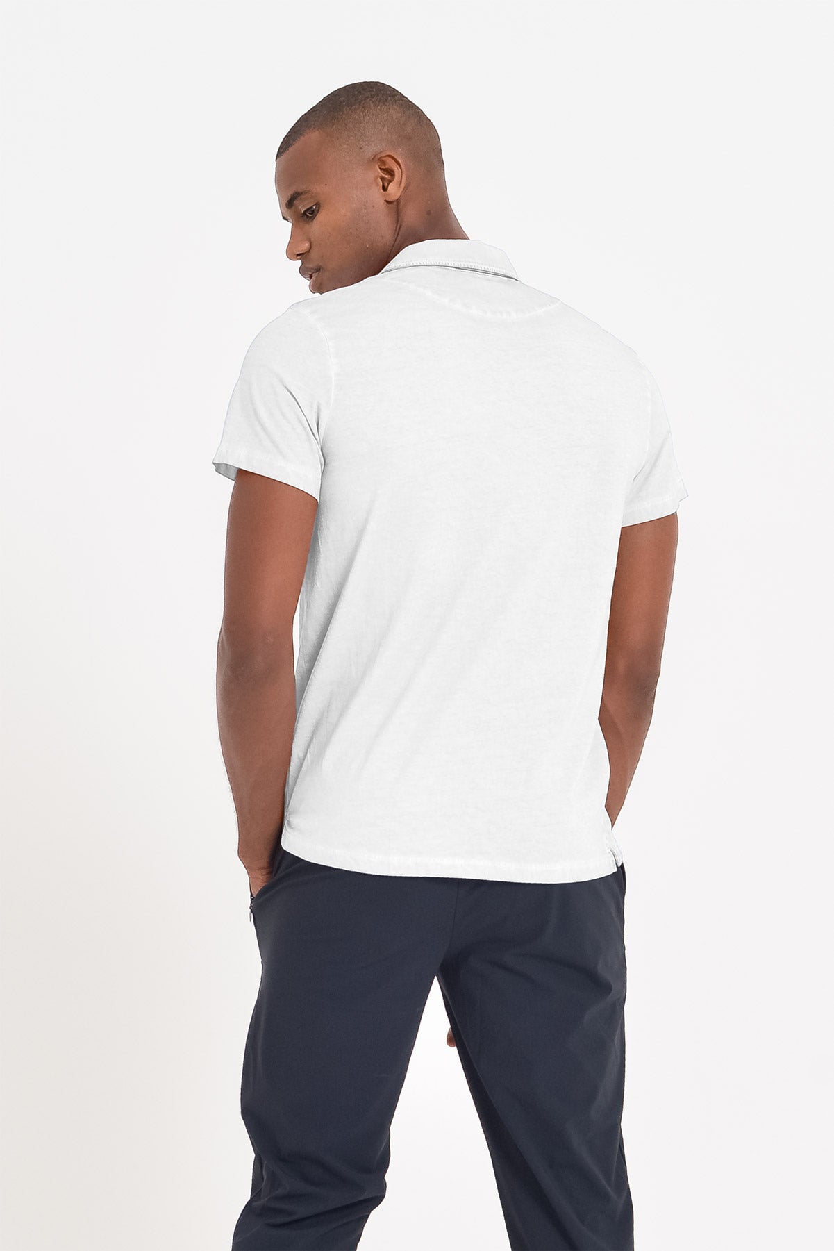 Nordic Polo Shirt - White - Polos