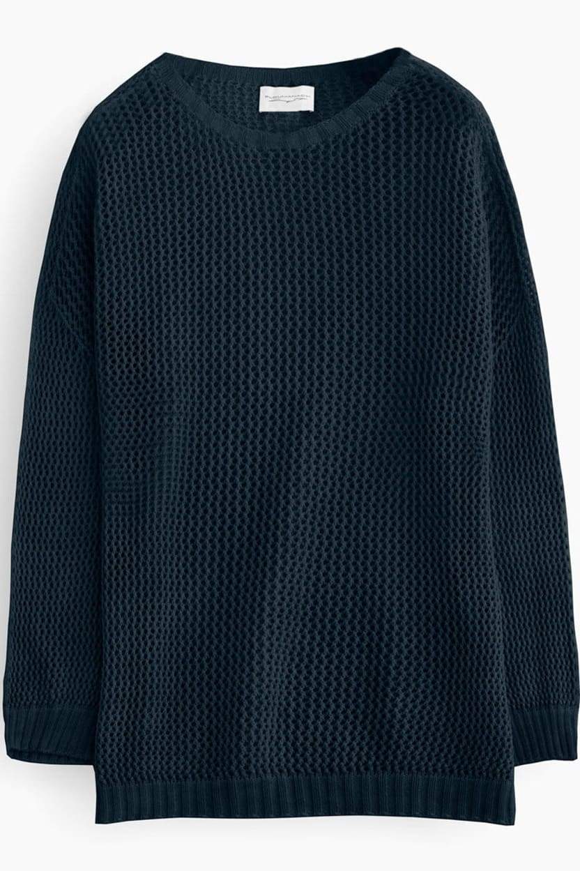 Openwork Pull - Navy - Sweater