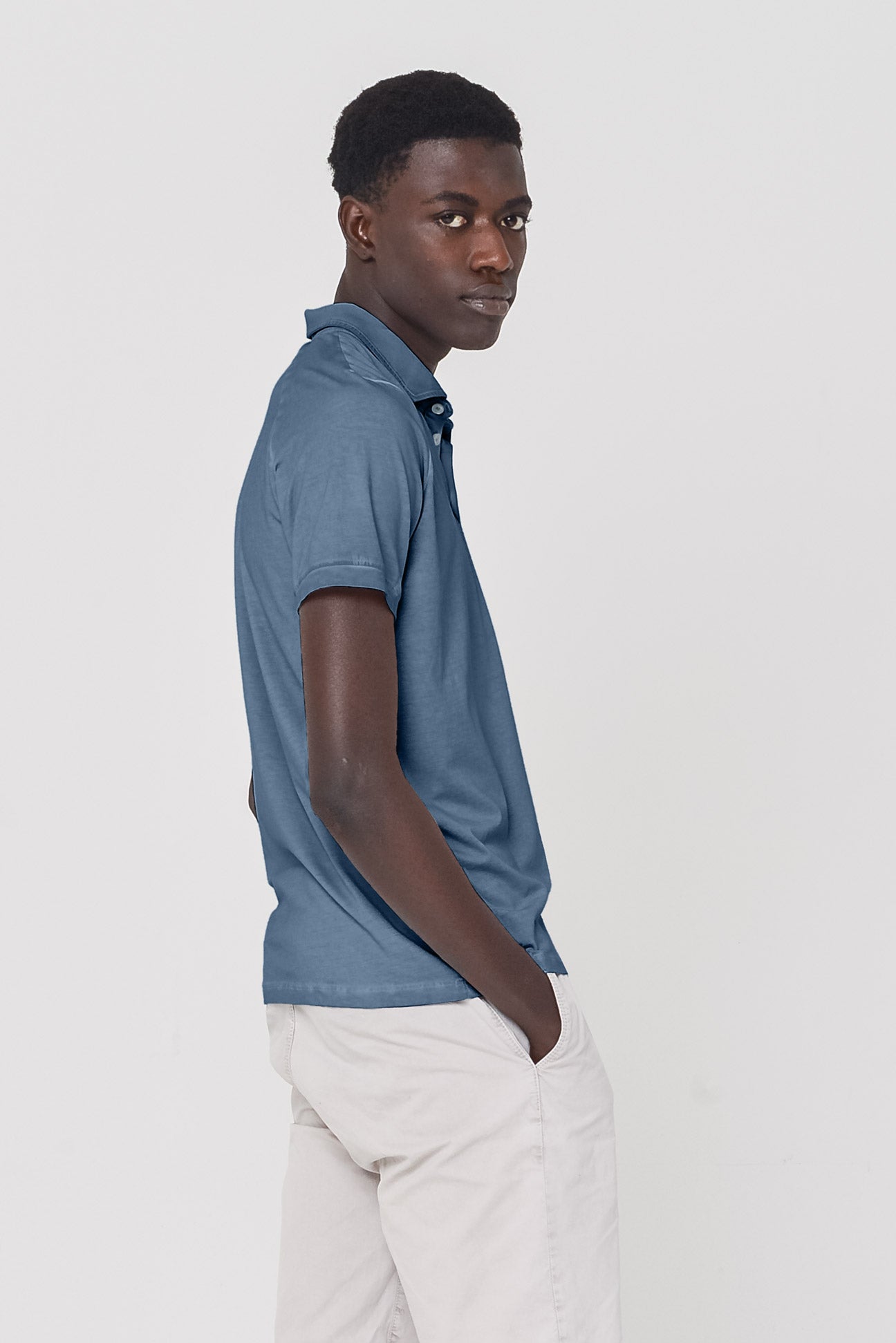 Performance Polo in Jeans - Polos