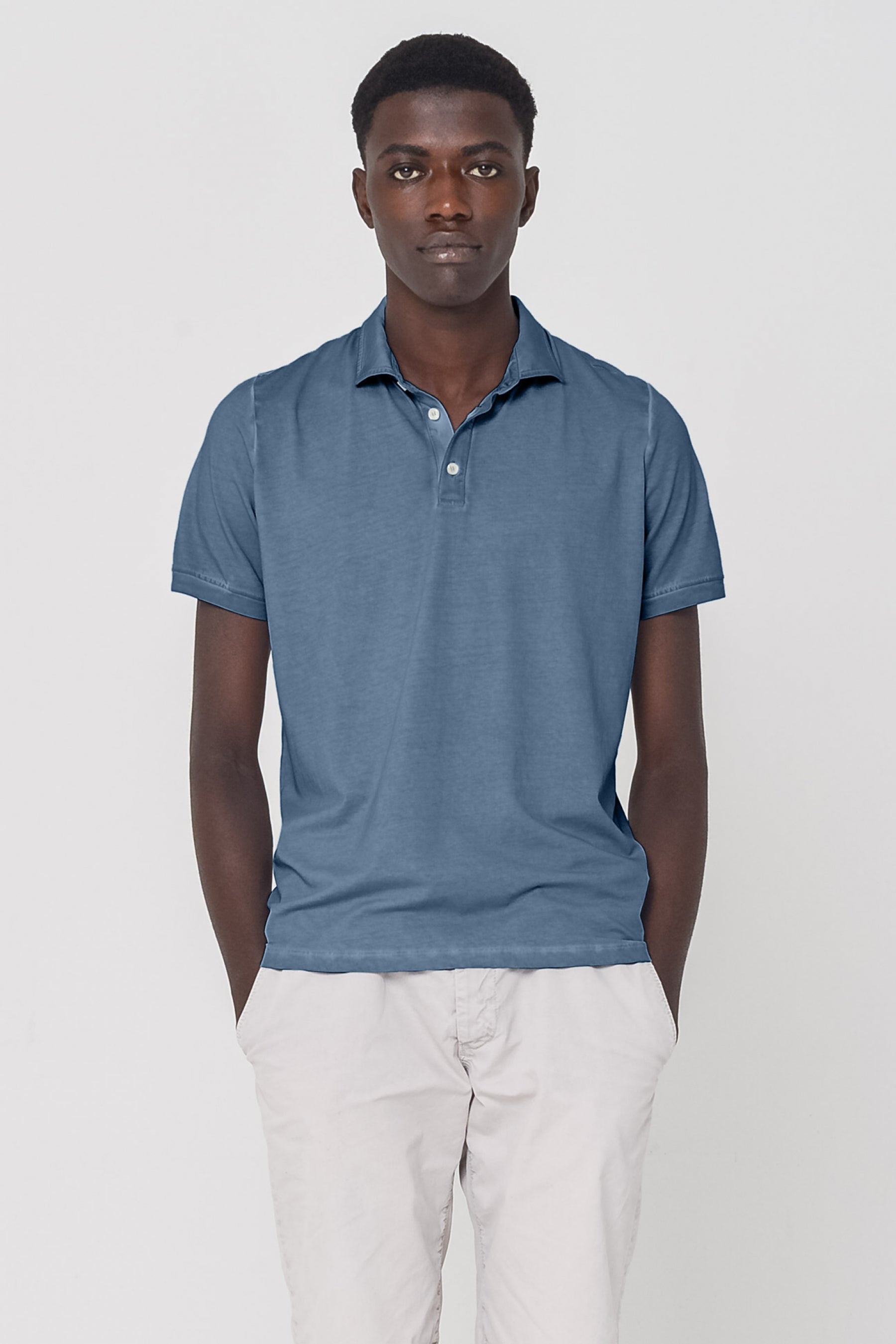 Performance Polo in Jeans