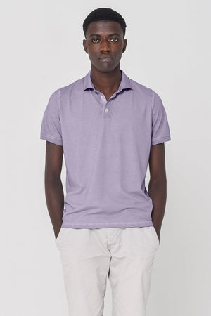 Performance Polo in Mauve
