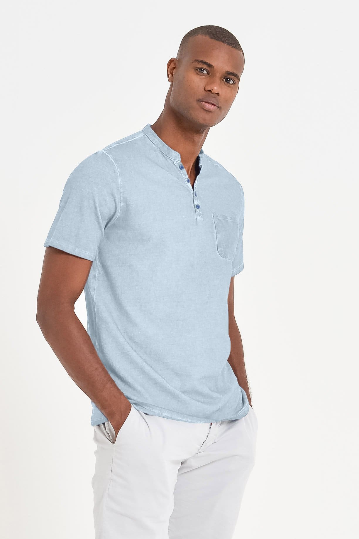 Pique Henley - Anice - T-Shirt