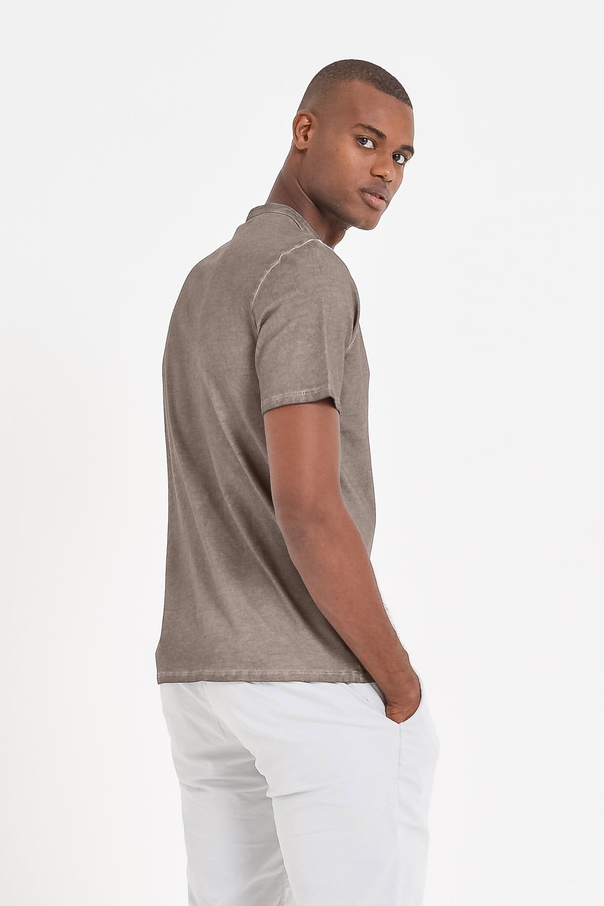 Pique Henley - Corda - T-Shirt