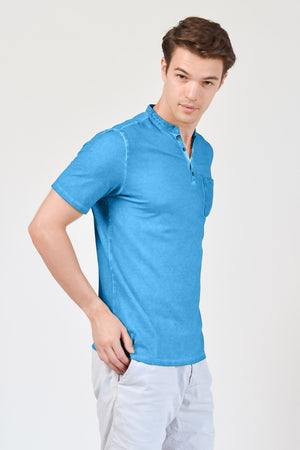 Pique Henley - Lavezzi - T-Shirt