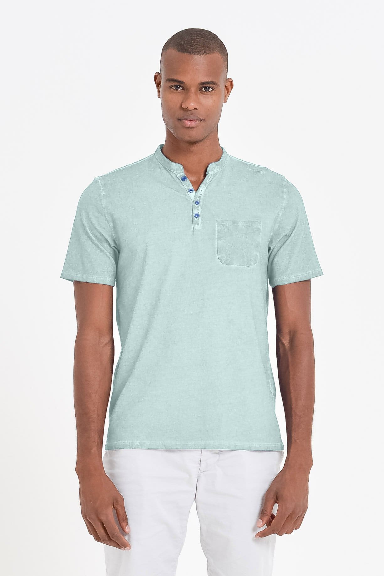 Pique Henley - Tahiti - T-Shirt