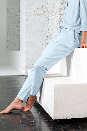 Poplin Slacks in Anice - Pants
