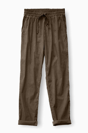 Poplin Slacks in Cocco - Pants