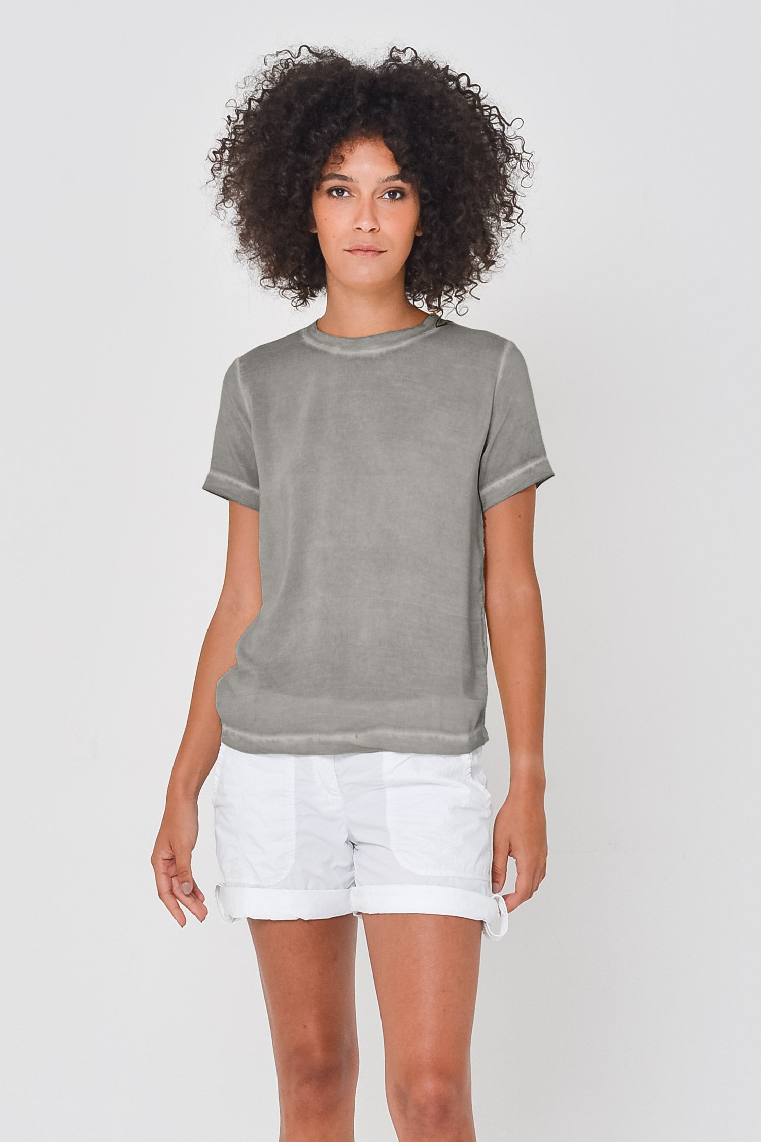 Sammie T-Shirt in Dolphin