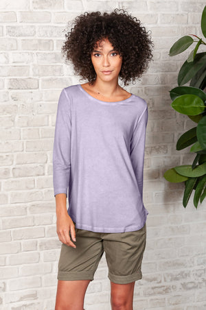 Savannah T-shirt in Mauve - T-Shirt